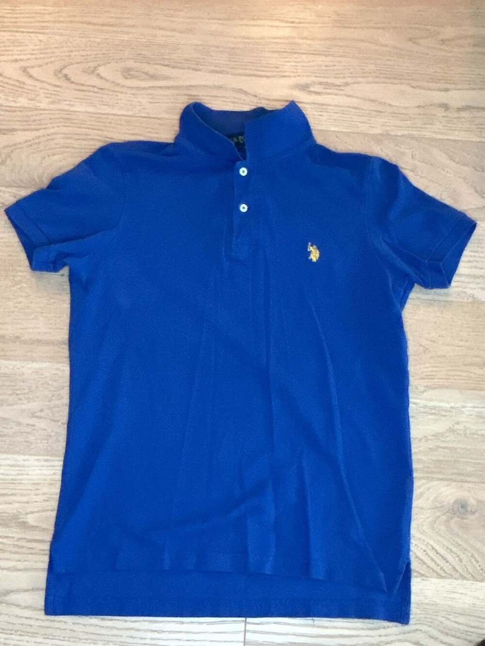U.S. Polo Assn. Short Sleeve Polo Shirt Women’s Size S Blue Cotton
